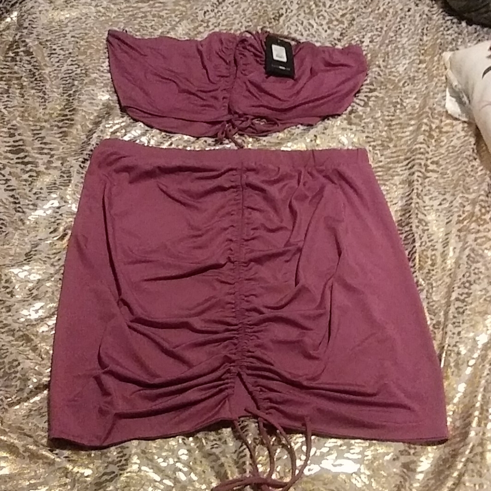 2 piece skirt set